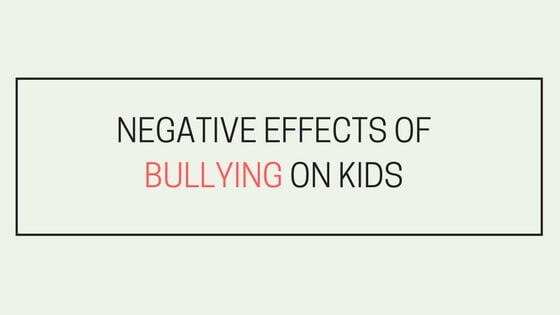 How Bullying and Violence can affect your child’s development, How Bullying and Violence can affect your child’s development