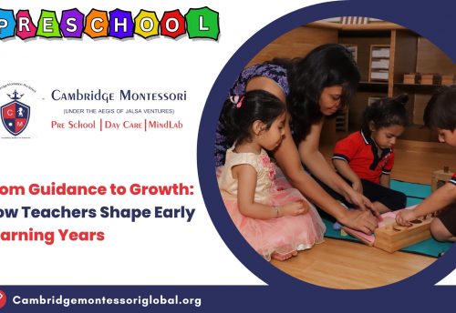 , From Guidance to Growth: How Teachers Shape Early Learning Years