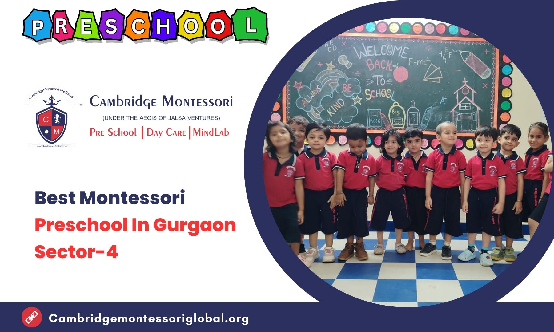 , Best Montessori Preschool in Gurgaon Sector-4