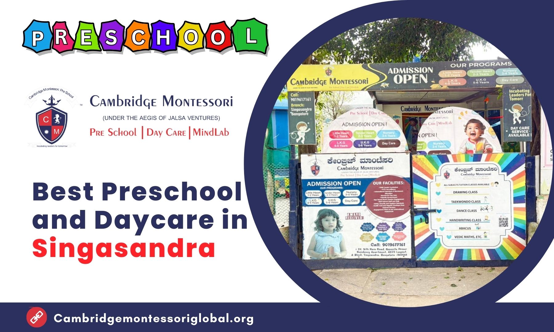, Best Preschool and Daycare in Singasandra