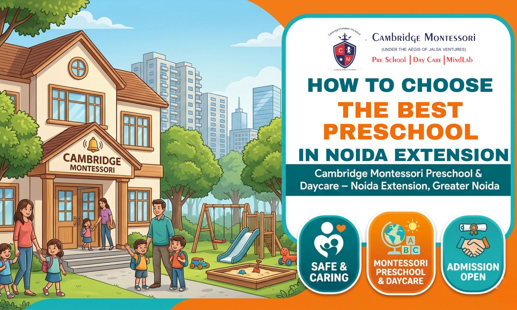 , How to choose Best Preschool and Daycare in Noida Extension, Greater Noida