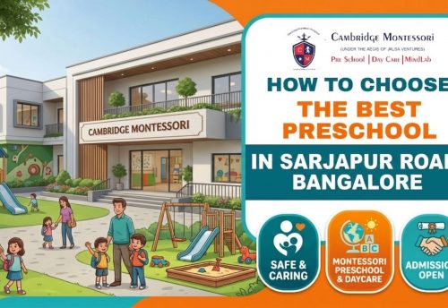 , How to Choose the Best Preschool and Daycare in Sarjapur Road, Bangalore, A Parents&rsquo; Guide by Cambridge Montessori