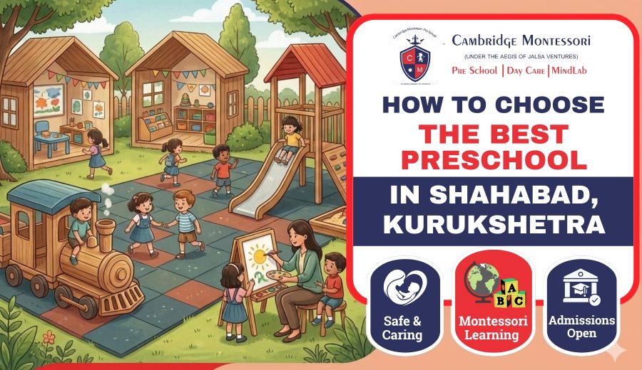 How to choose the Best Preschool In Shahabad, Kurukshetra