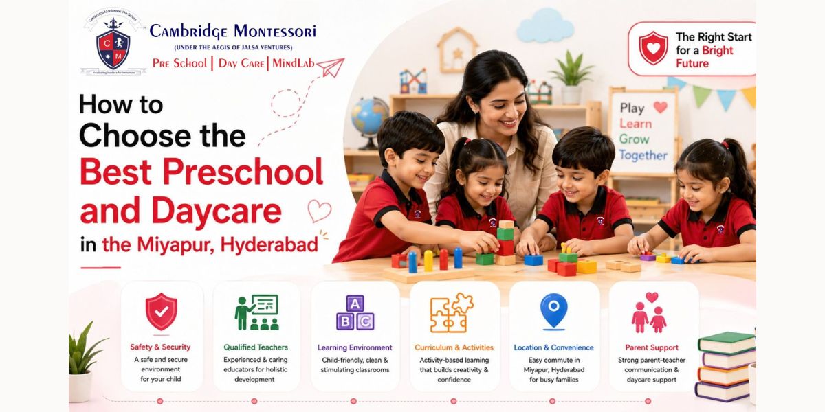How to Choose the Best Preschool and Daycare in the Miyapur, How to Choose the Best Preschool and Daycare in the Miyapur, Hyderabad