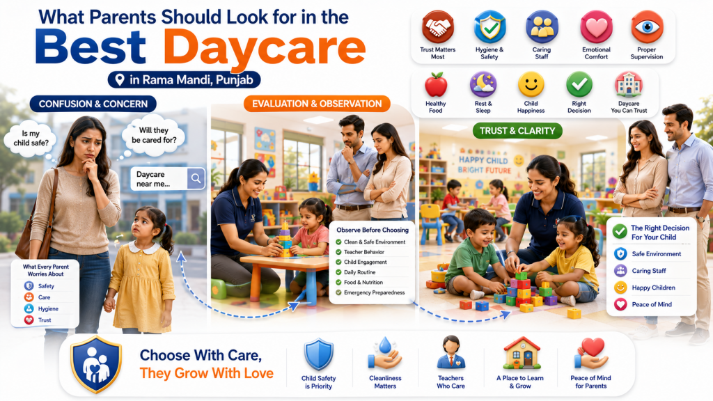 , Best Preschool and Daycare in Rama Mandi, Punjab