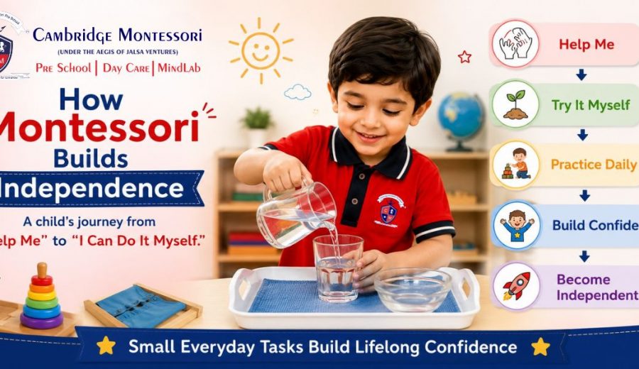 How Montessori Builds Independence