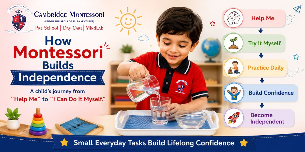 How Montessori Builds Independence