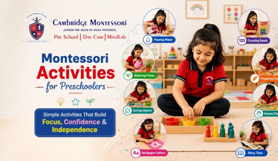 Montessori Activities for Preschoolers