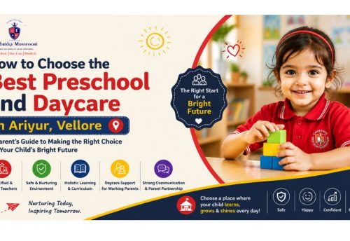 , How to Choose the Best Preschool and Daycare in Ariyur, Vellore