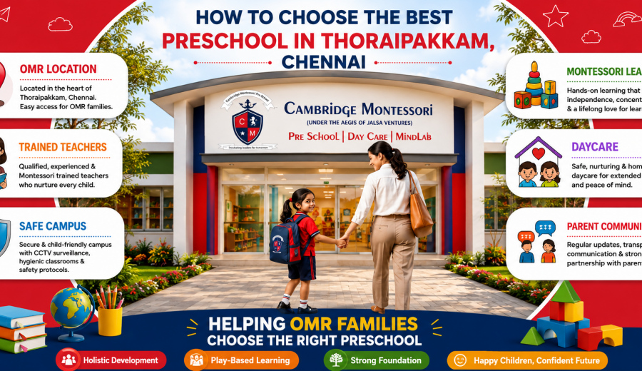 How to Choose the Best Preschool in Thoraipakkam