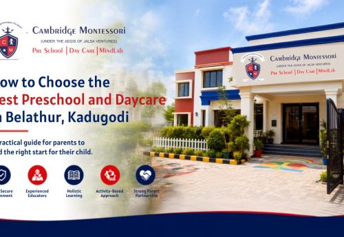 How to Choose the Best Preschool and Daycare in Belathur, Kadugodi